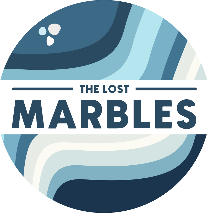 The Lost Marbles Website Logo